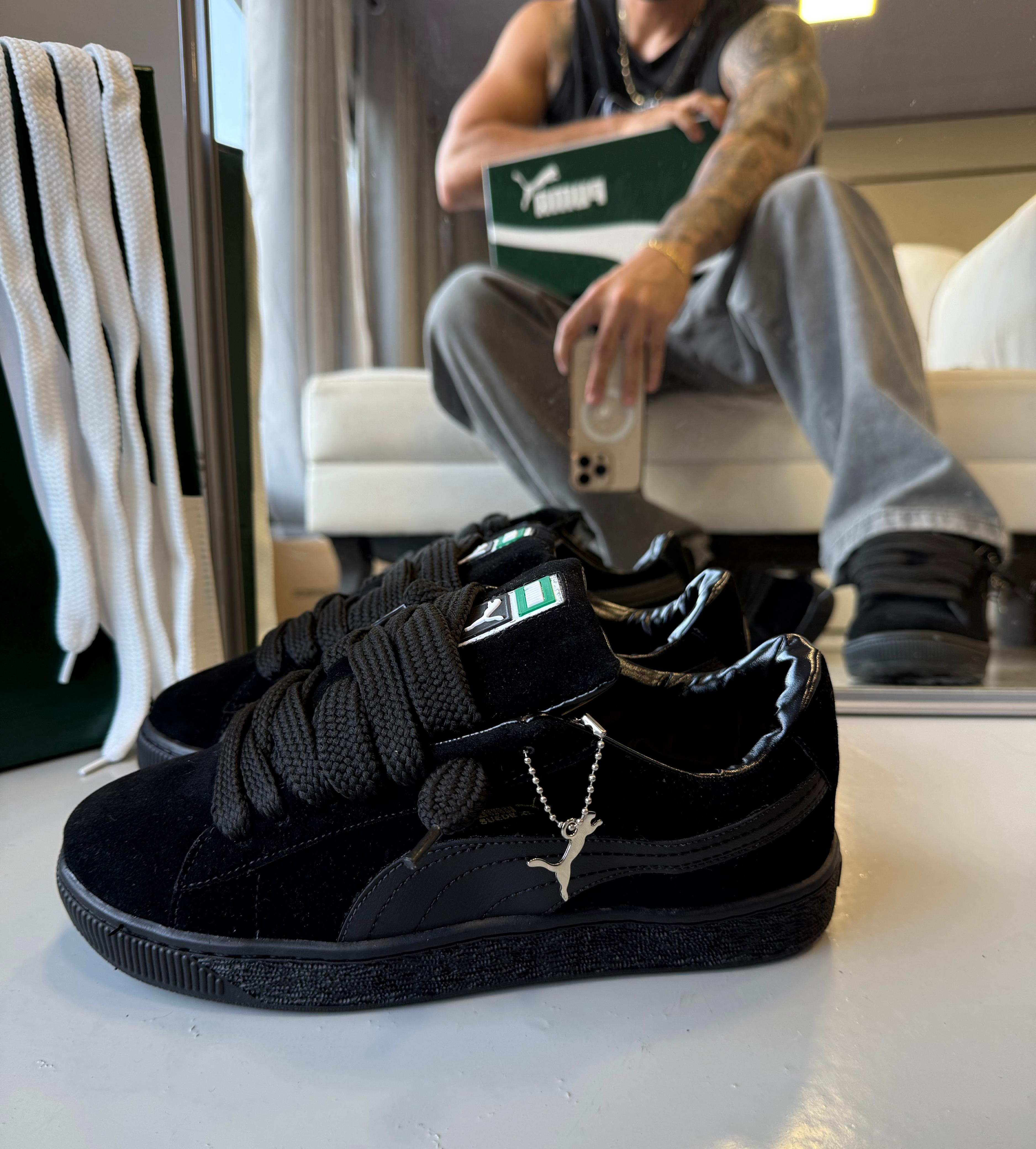 Pm Suede XL Preto All Black