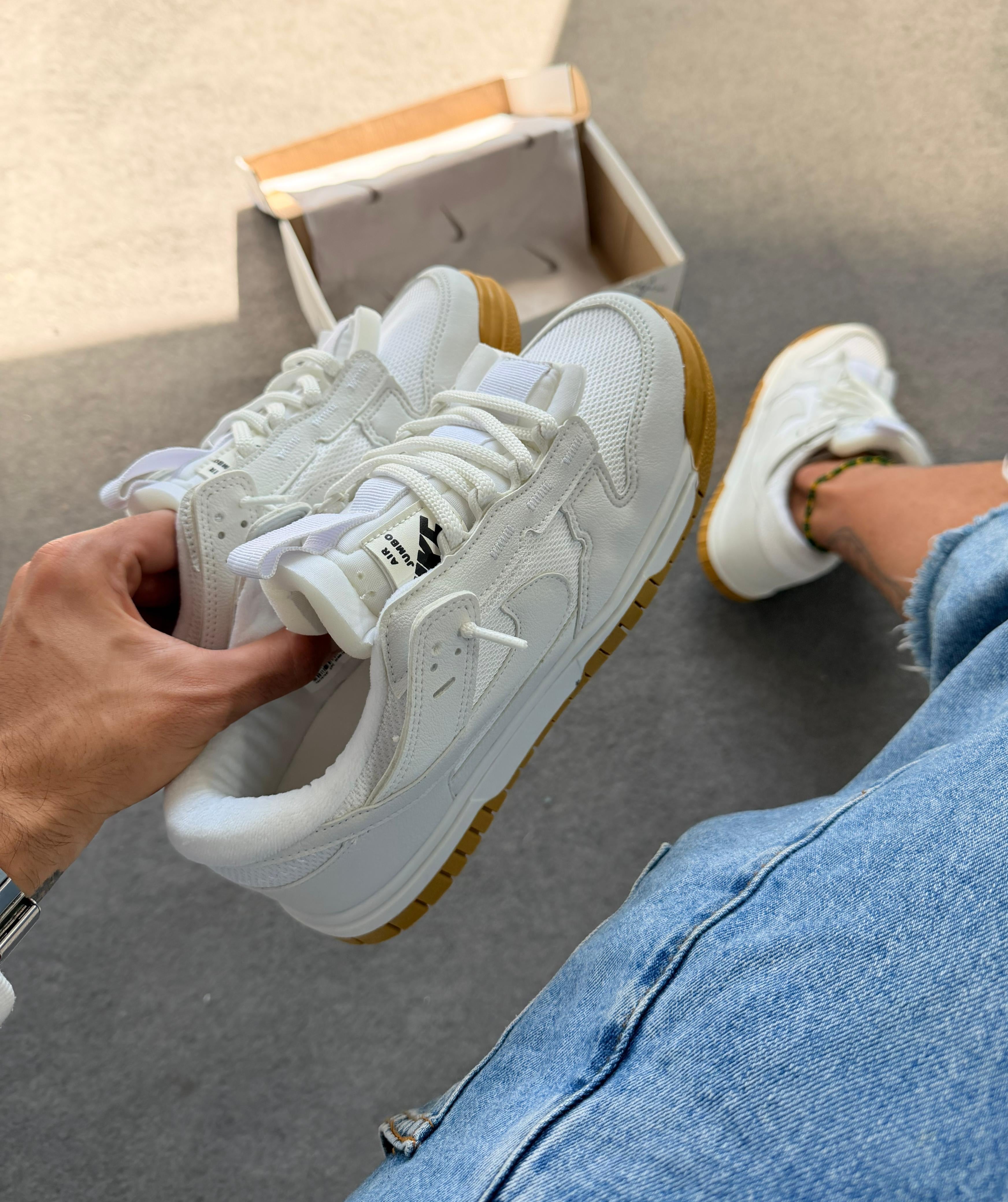 Nk Dunk Jumbo Branco